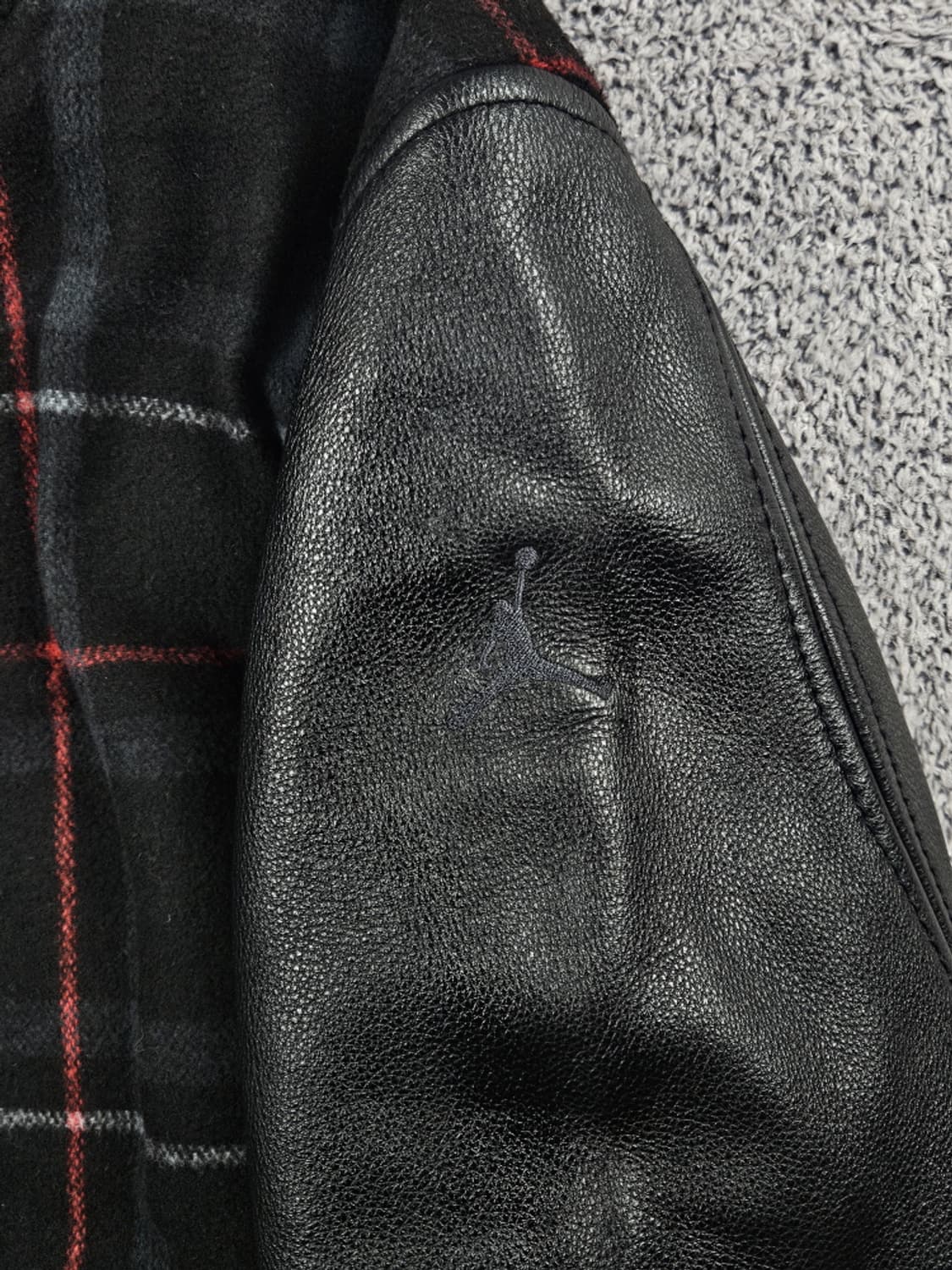 나이키 조던 체크패턴 울레더 바시티 자켓 ( S ) / 10106 상품이미지7