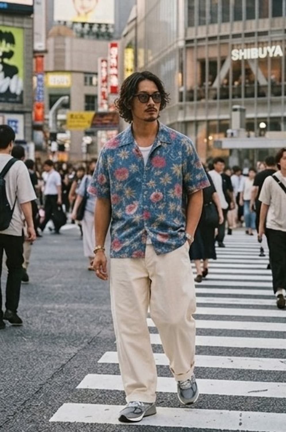 Old Flower Pattern Shirt[Made in France] 상품이미지1