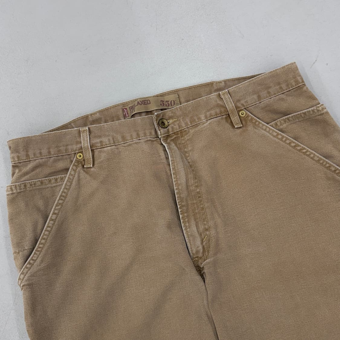 리바이스 00s 550 카펜터 덕캔버스 와이드 워크팬츠 상품이미지4