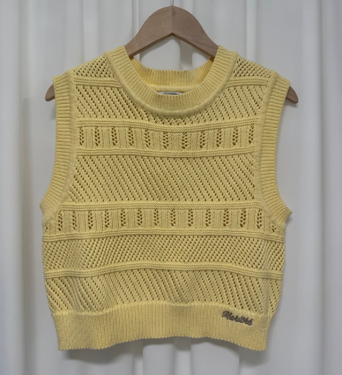 마리떼 프랑소와 저버 니트베스트 옐로우 상품이미지1