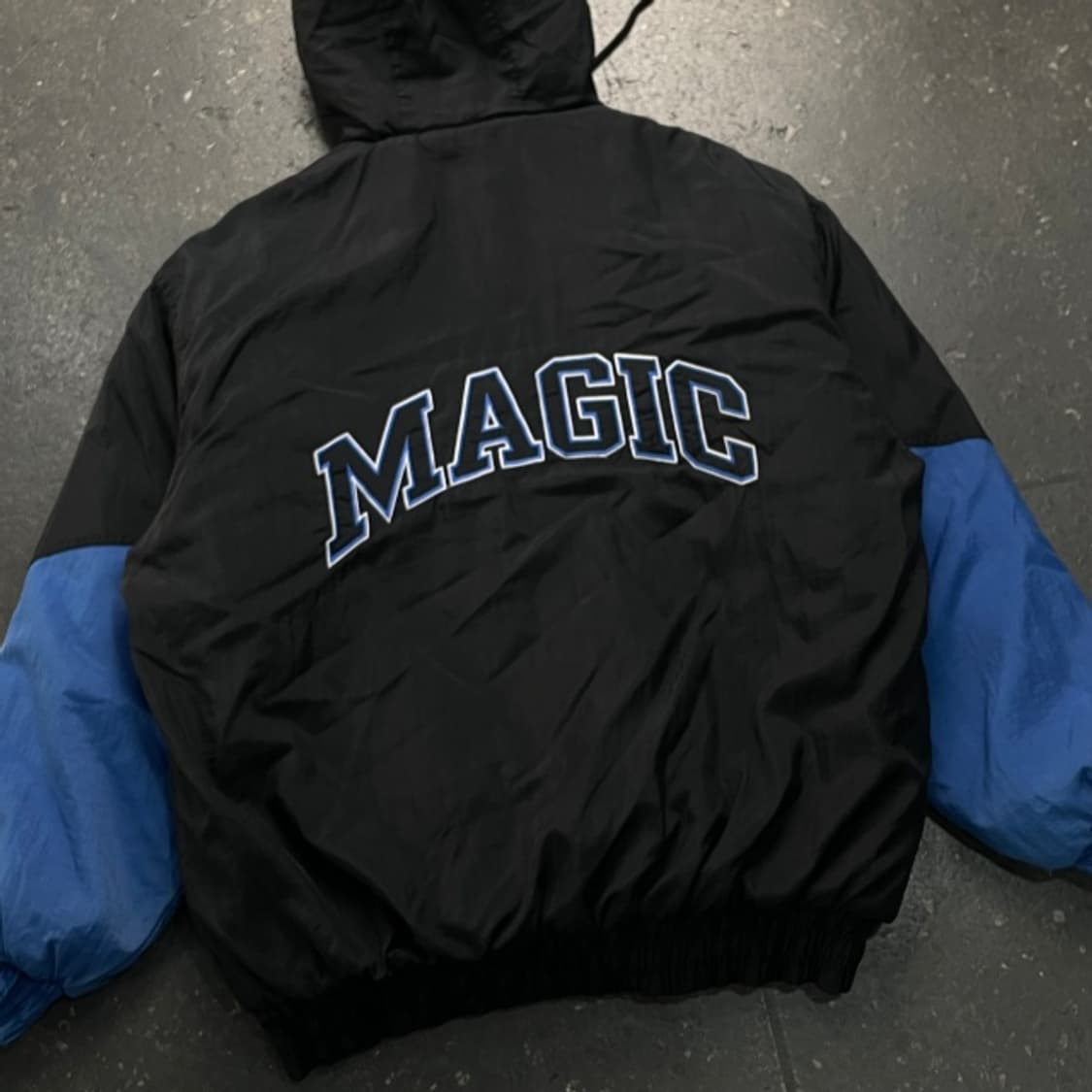 100 Logo 7 90s 올랜드 매직 올드스쿨 누빔자켓 상품이미지7