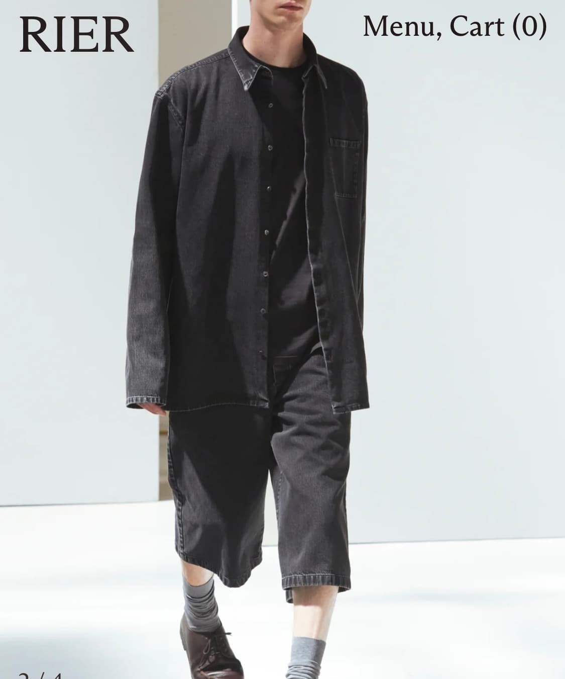 [L]리에르 데님 자켓/앤트러사이트 상품이미지1