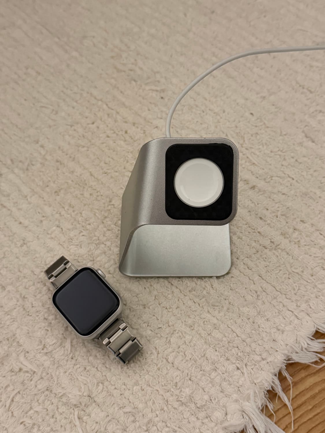 애플워치 SE 실버 40mm 스테인리스 상품이미지4