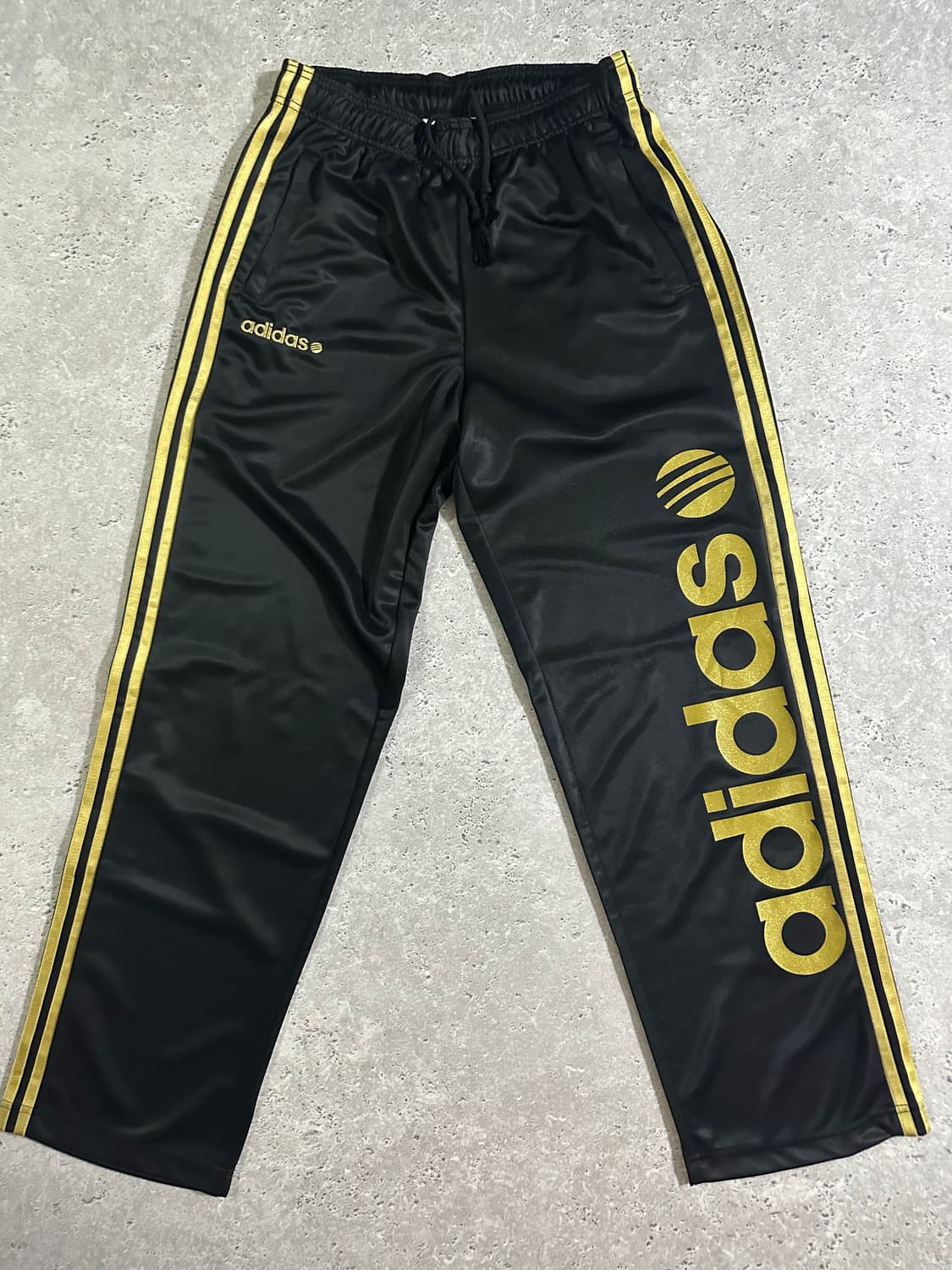 NEO LABEL 일본판 골드 빅로고 트랙 셋업 블랙 골드 상품이미지6