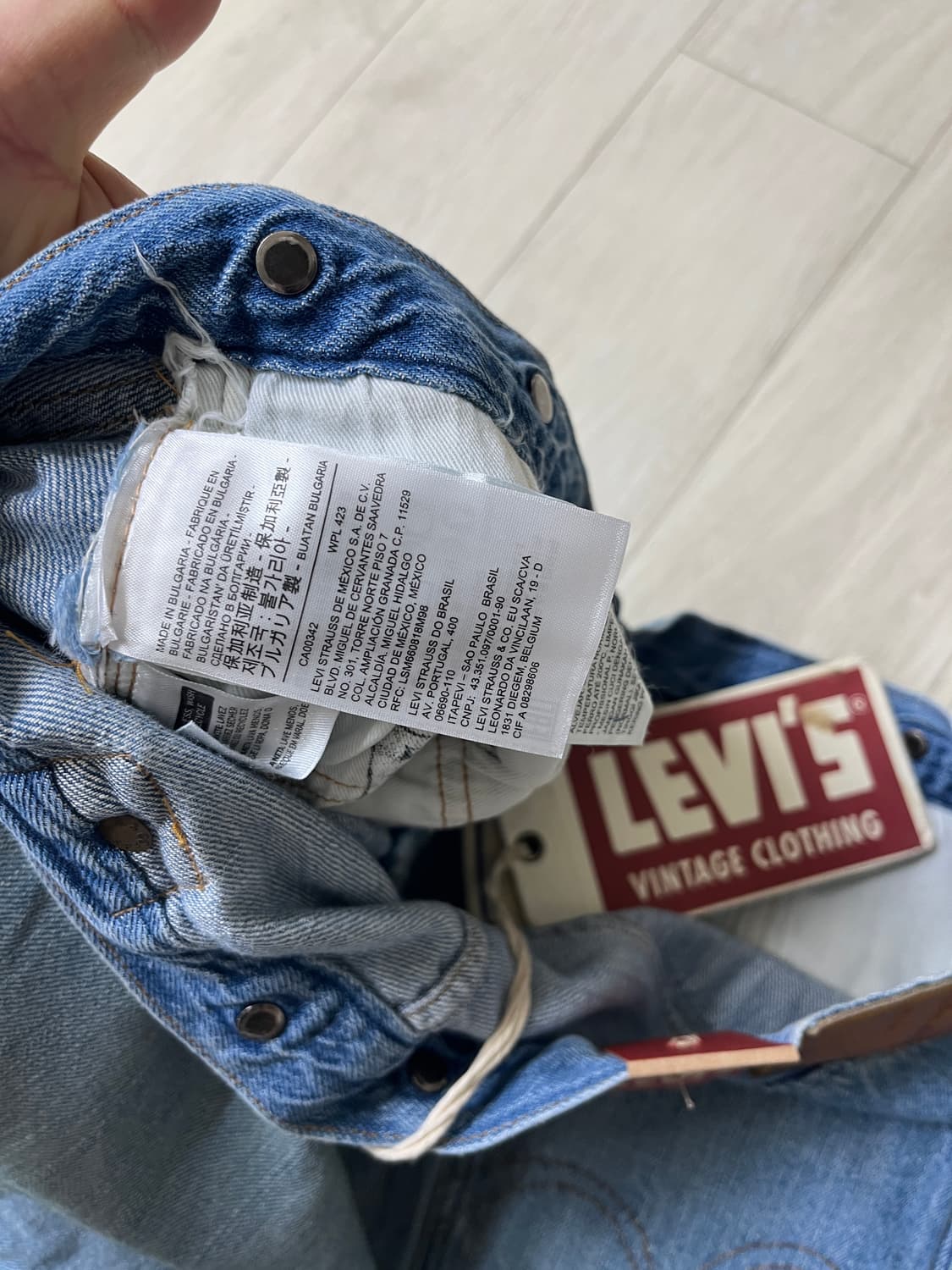 리바이스빈티지클로딩 LVC1890xx 501 Backstop 31 새제품 상품이미지6