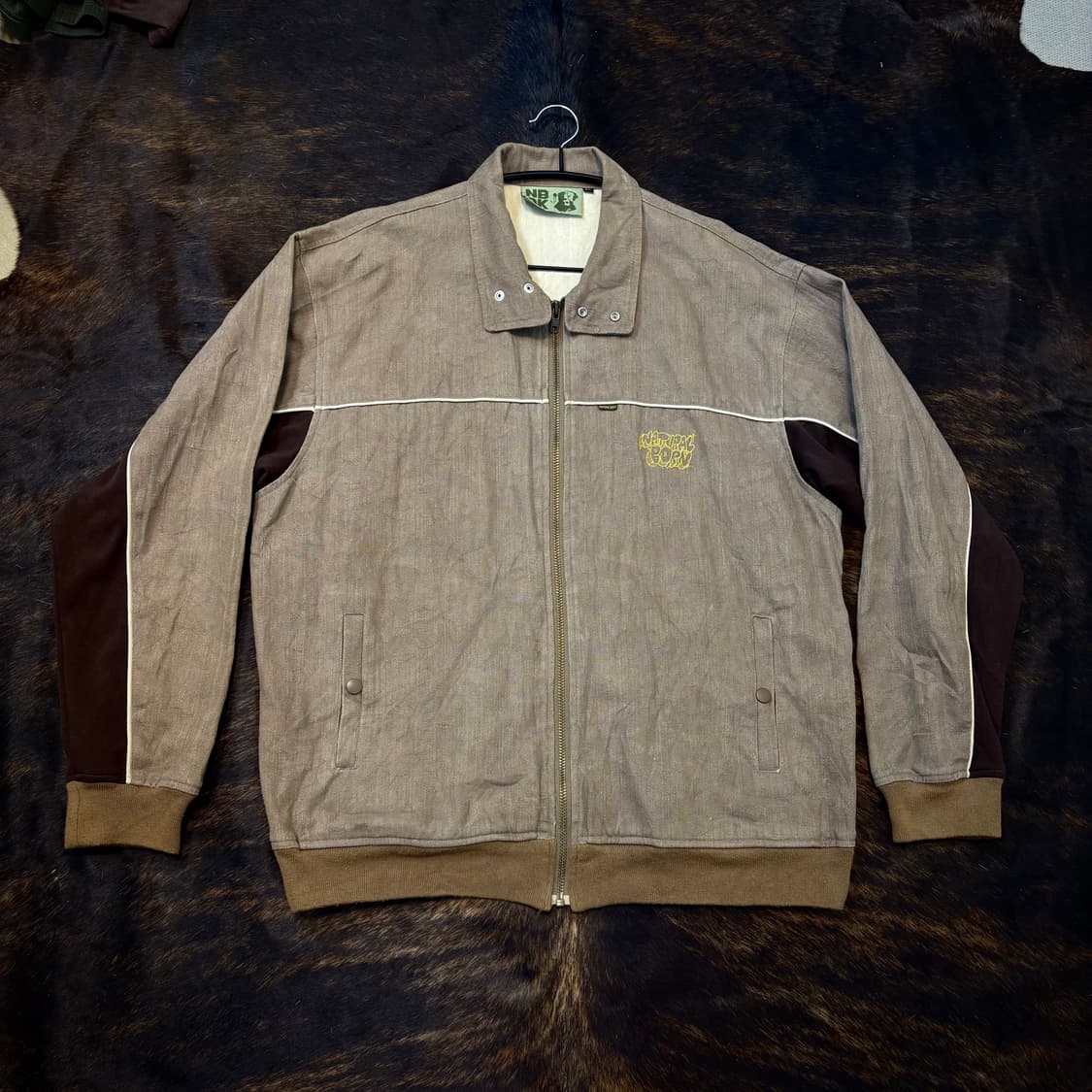 jpn 베이지 봄버자켓  (착샷o) 상품이미지1