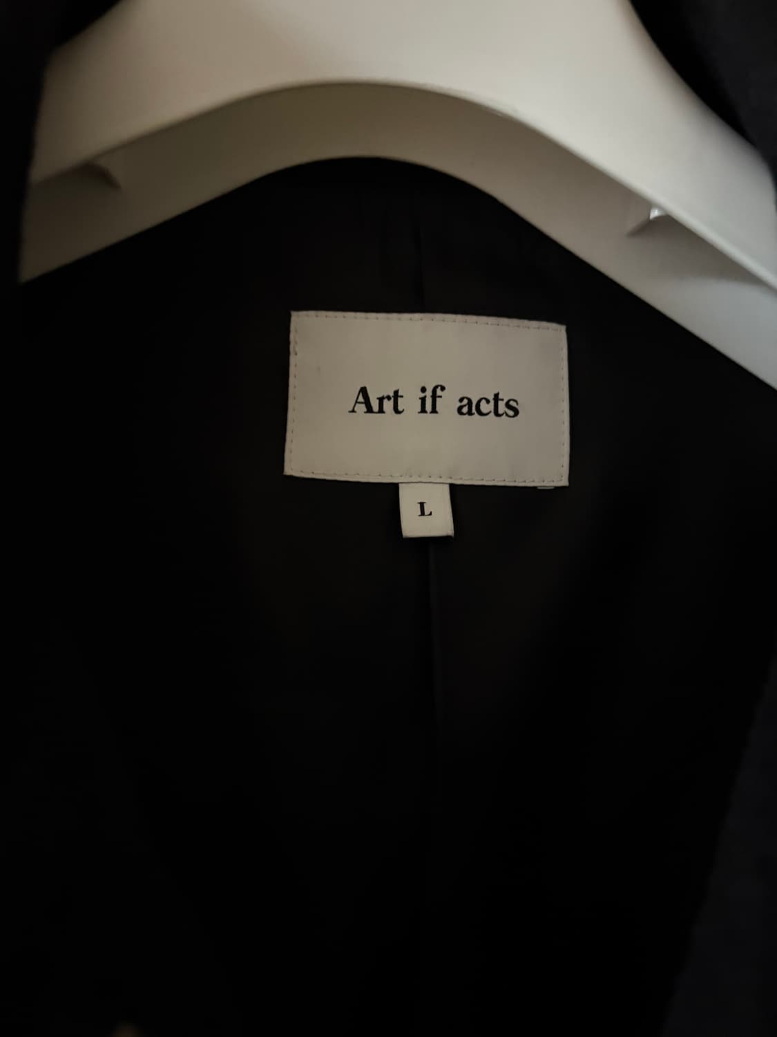 아트이프액츠 캐시미어 울 아티클 해링턴 블루종 상품이미지2