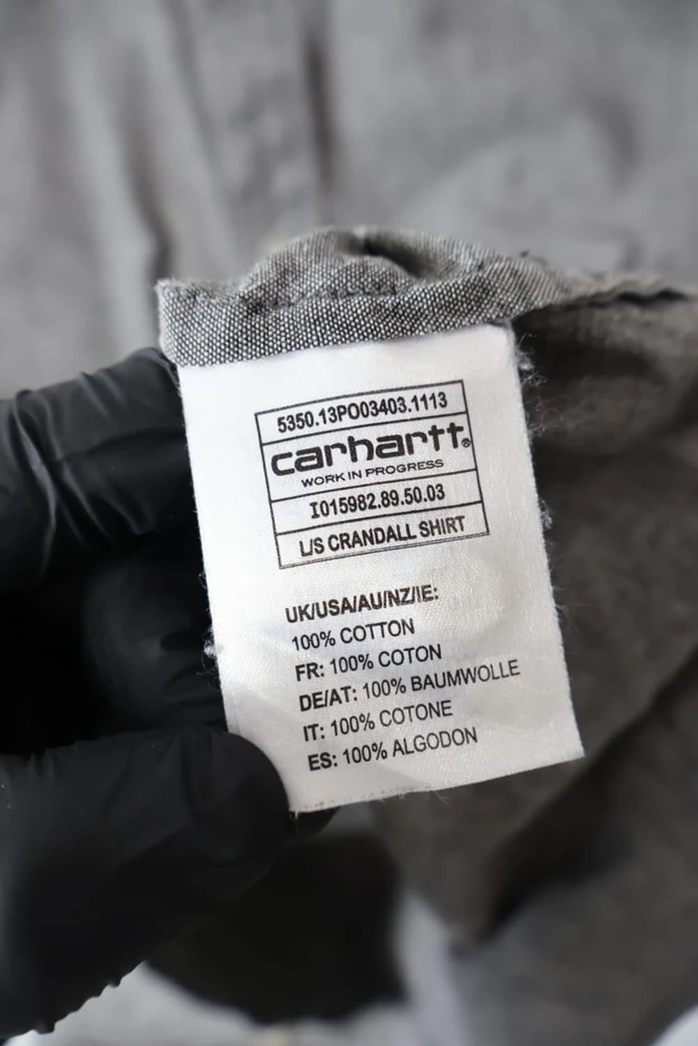 Carhartt WIP Gray Dot Shirt 상품이미지7