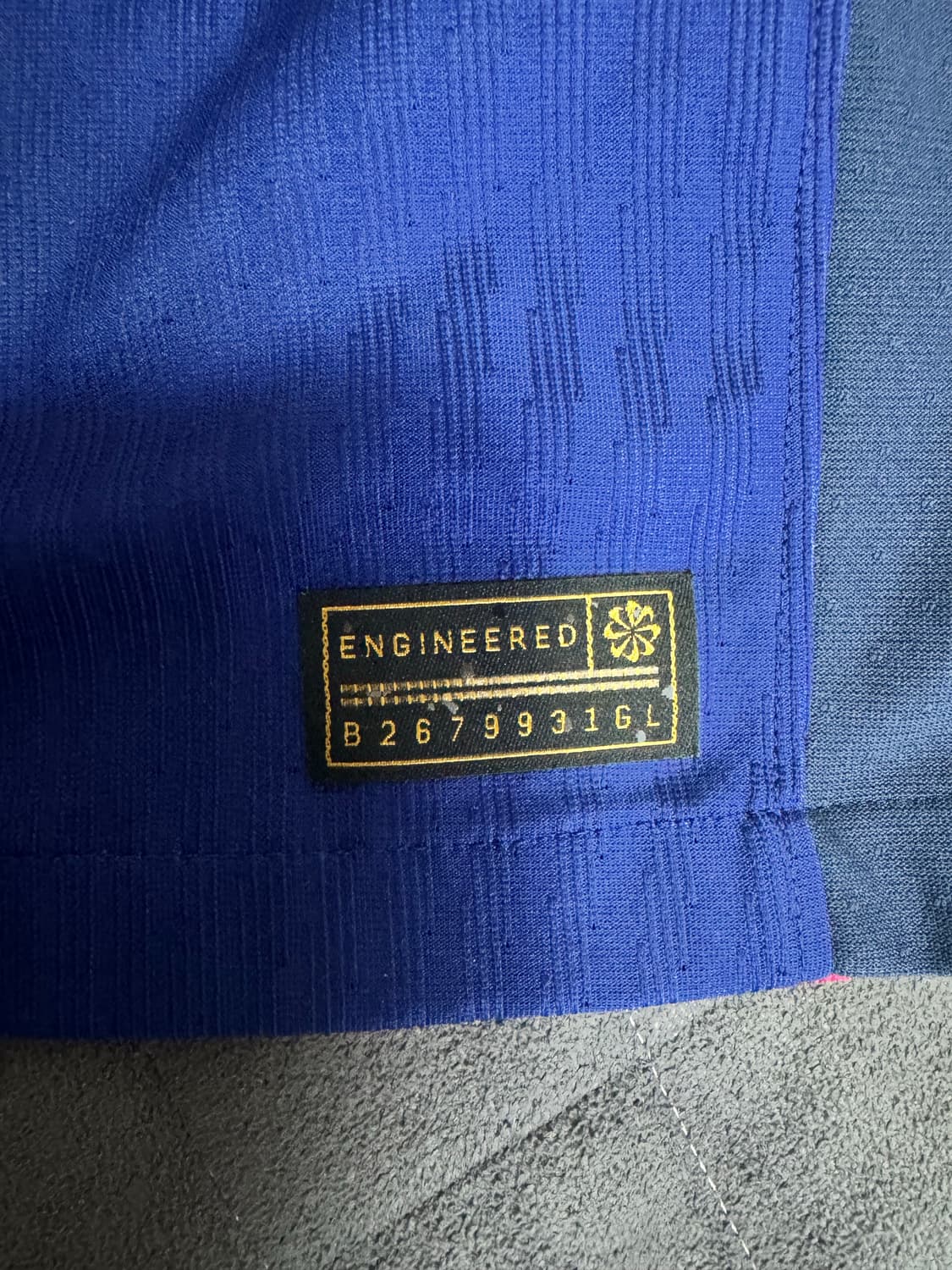 24-25 정품 어센틱 바르셀로나 페드리 홈 코파델레이 우승 유니폼 상품이미지8