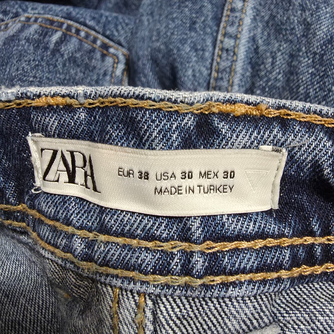 (30)여성 자라 배기핏 데님 팬츠 상품이미지5