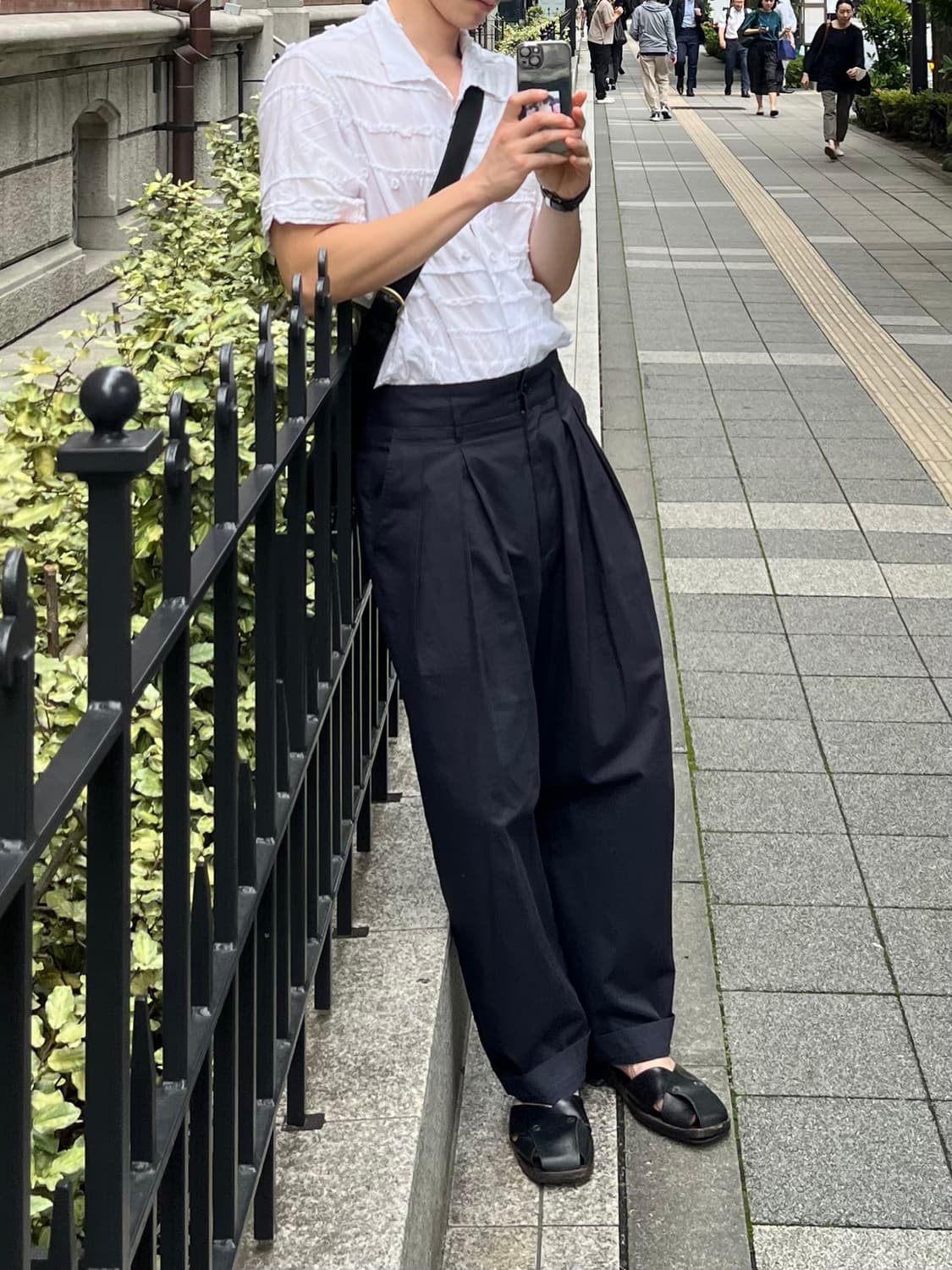 엔지니어드가먼츠 WP Pants Navy 상품이미지6