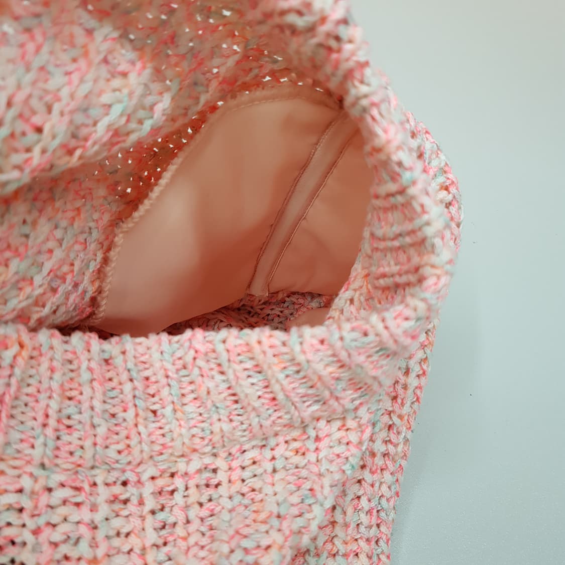 ORR 오르 멀티 컬러 믹스 코튼 니트 S사이즈 상품이미지5