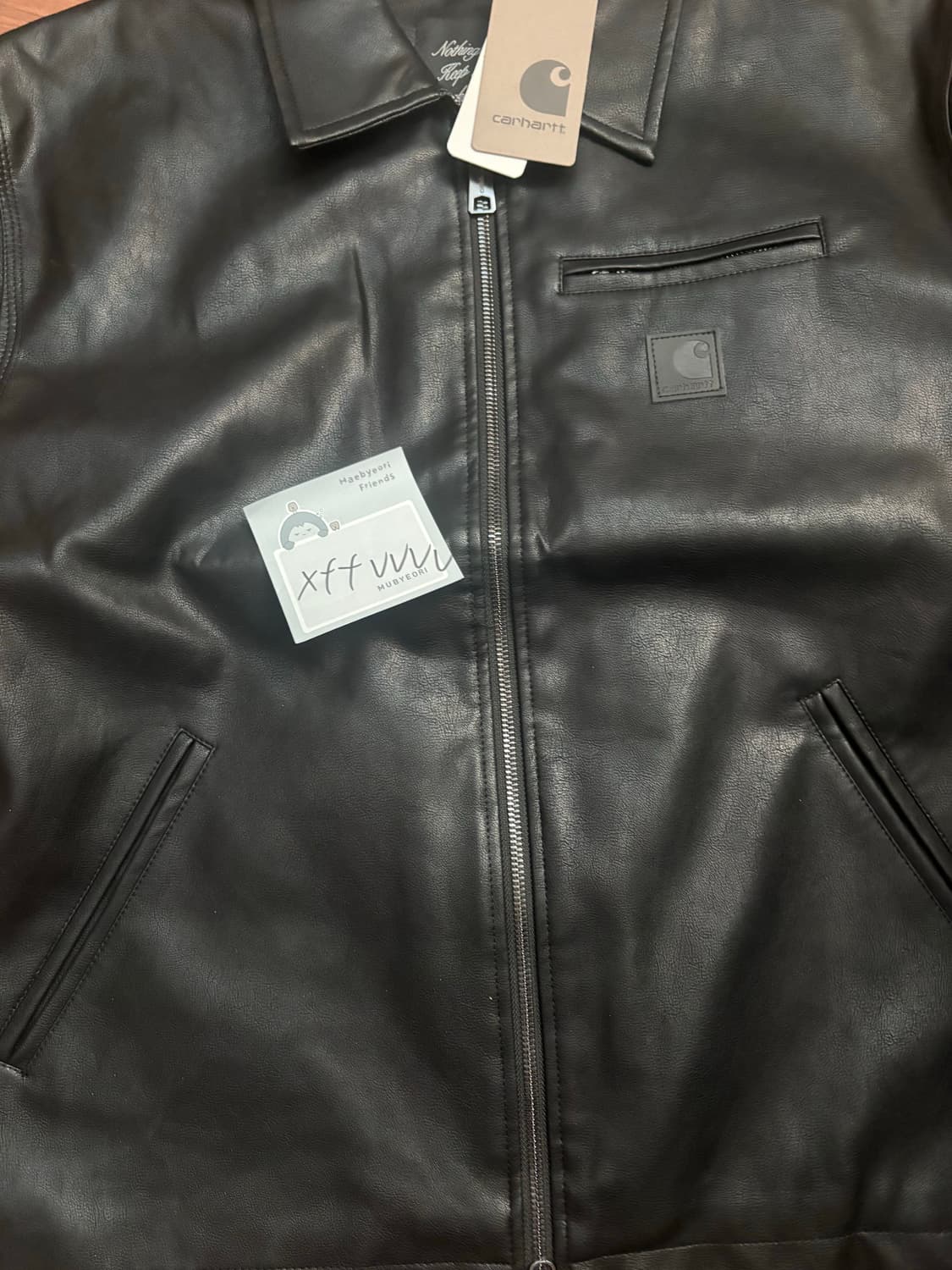 칼하트 WIP 디트로이트 자켓 블랙 상품이미지2