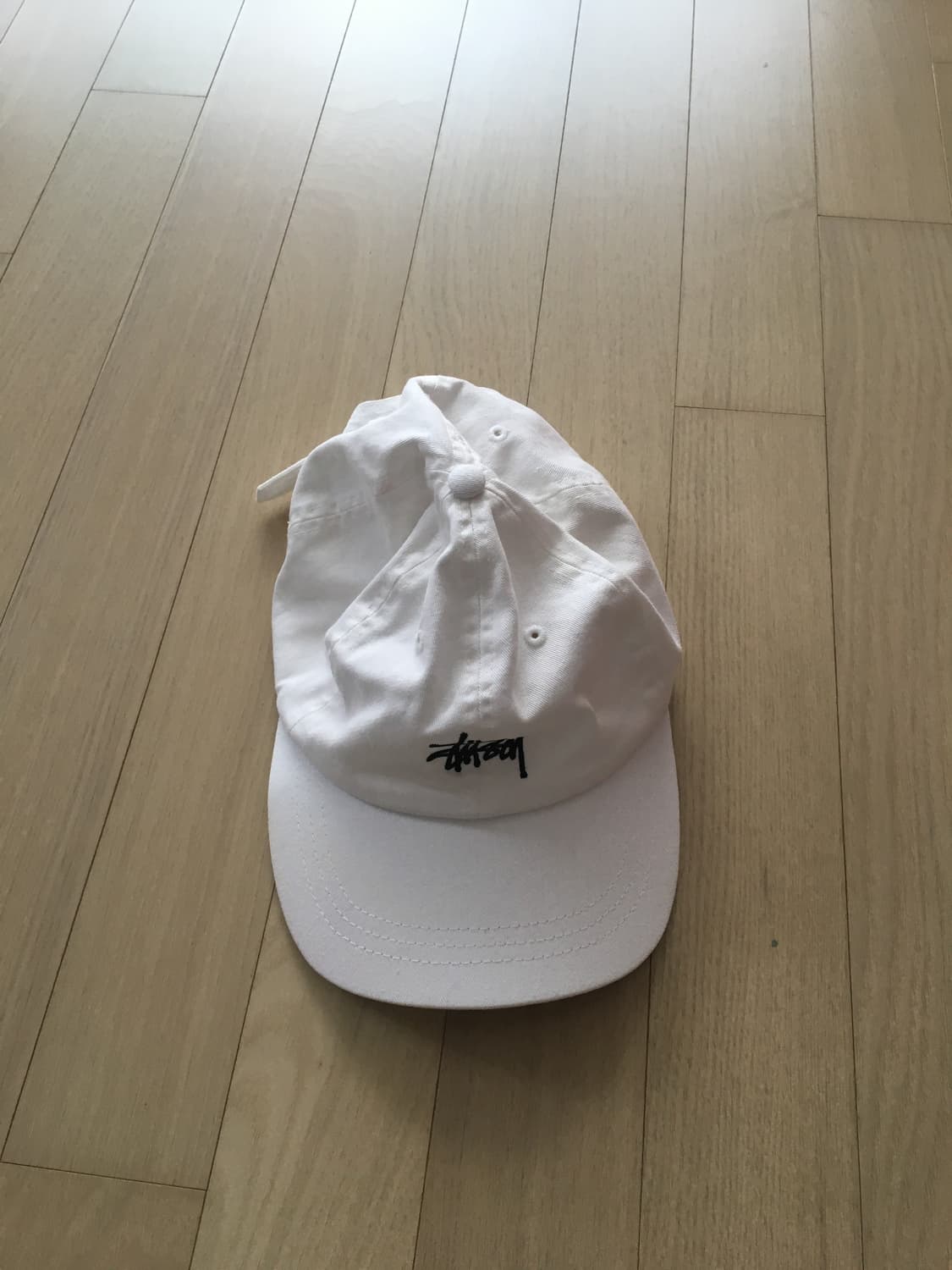 스투시 빈티지 화이트 캡 상품이미지1