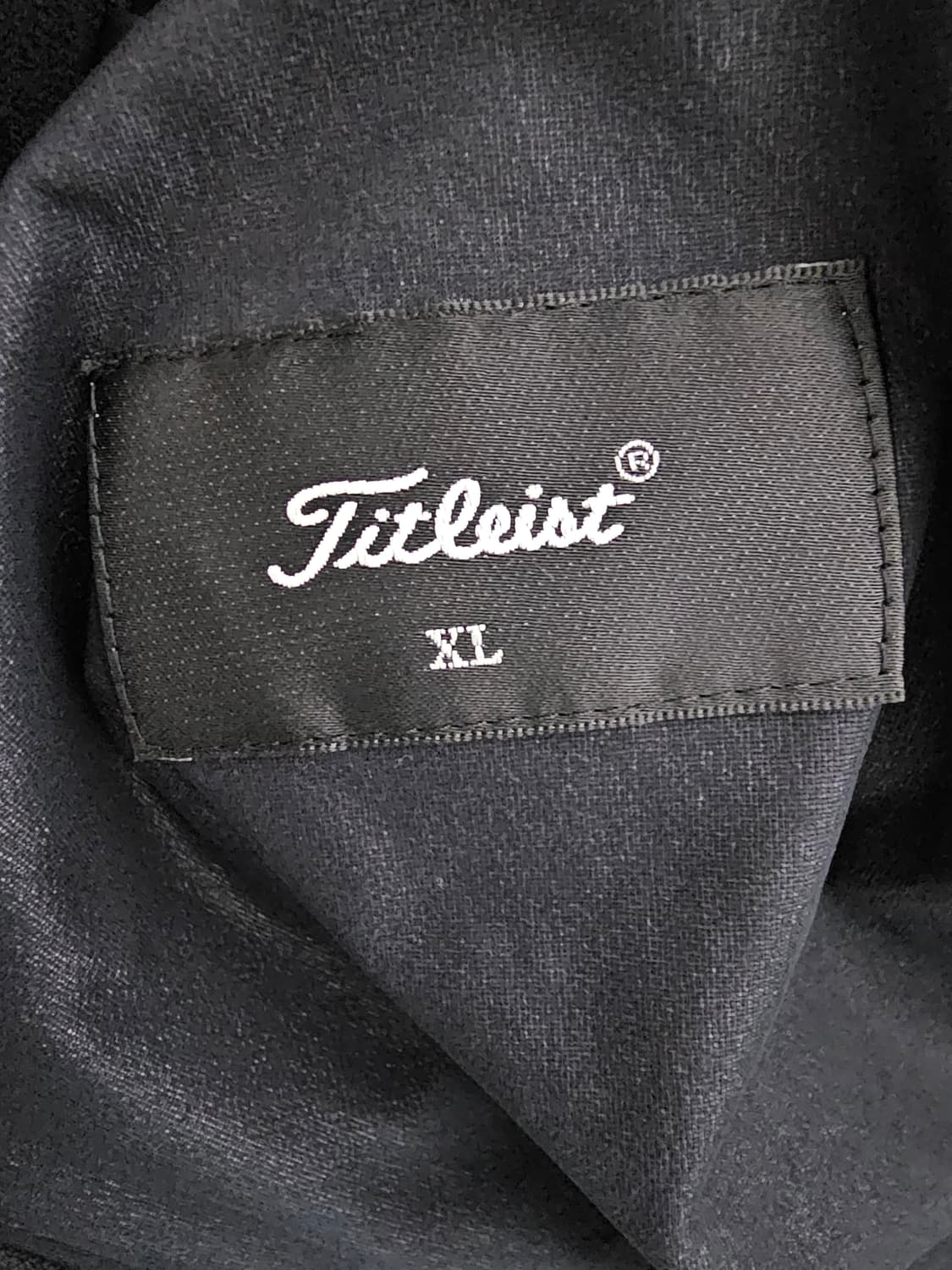 타이틀리스트 블랙 골프 바람막이 자켓 XL 정품 상품이미지3