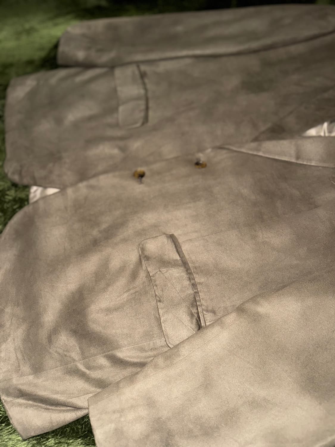 [46R] 챕스 랄프로렌 텍스쳐드 릴렉스 핏 블레이저 자켓 브라운 상품이미지4