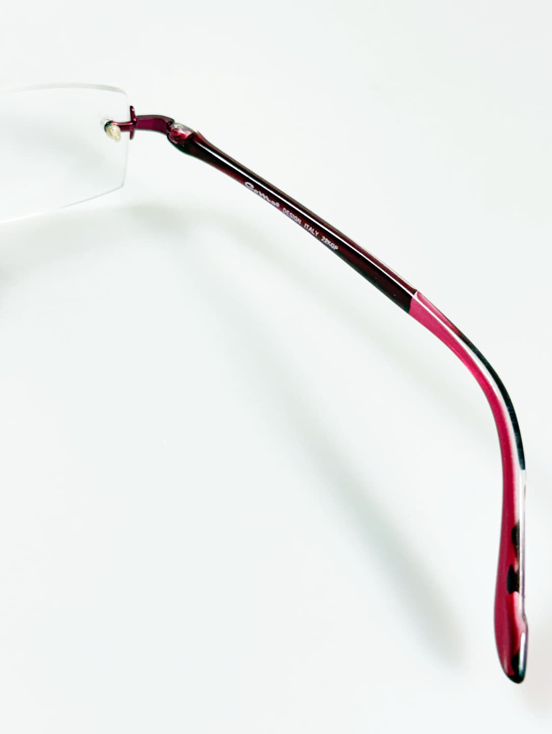 CAMO FASHION 무테 스퀘어 메탈 프레임 빈티지 안경 상품이미지6