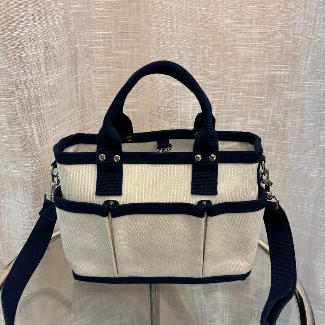 아밤 아파트멍 정유미 텀블러백 캔버스 토트백   상품이미지6