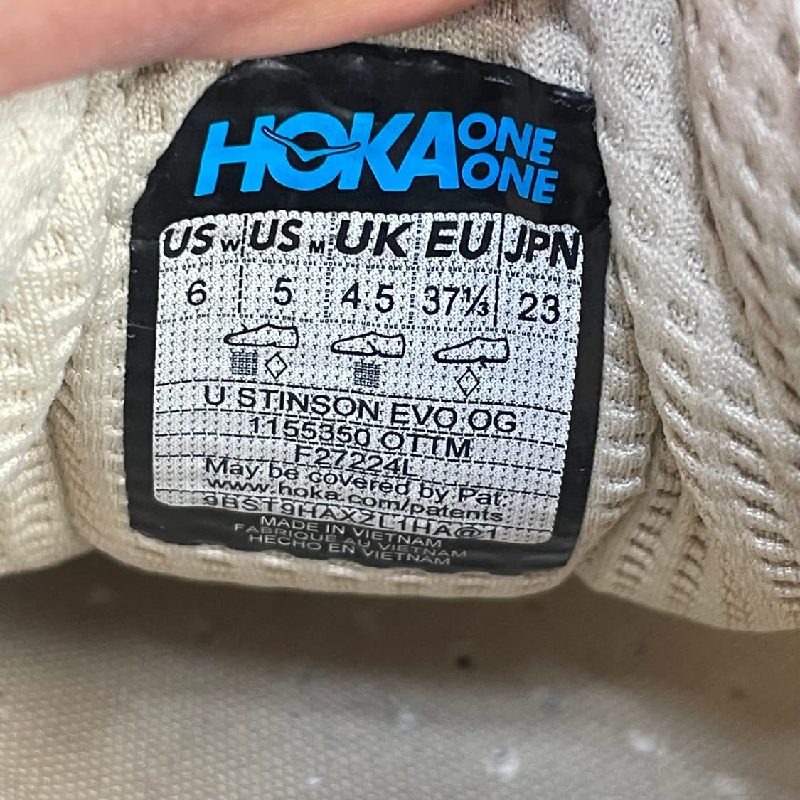 호카 오네오네 스틴슨 에보 여성 운동화 신발 230 상품이미지8