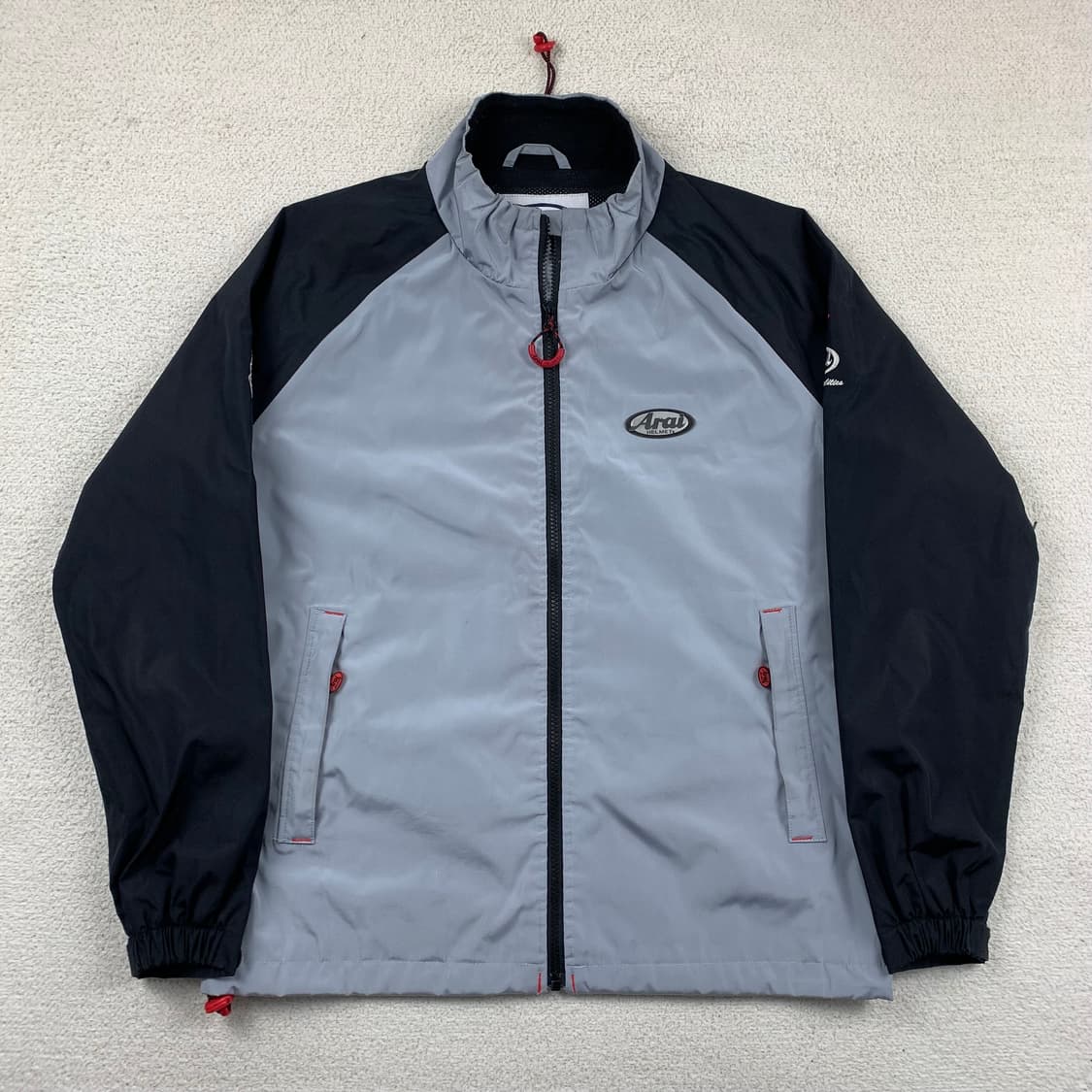 아라이 빅로고 검회 투톤 바람막이 자켓 상품이미지1