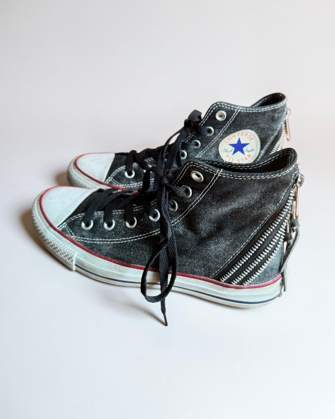 컨버스 지퍼 데님 245 상품이미지1