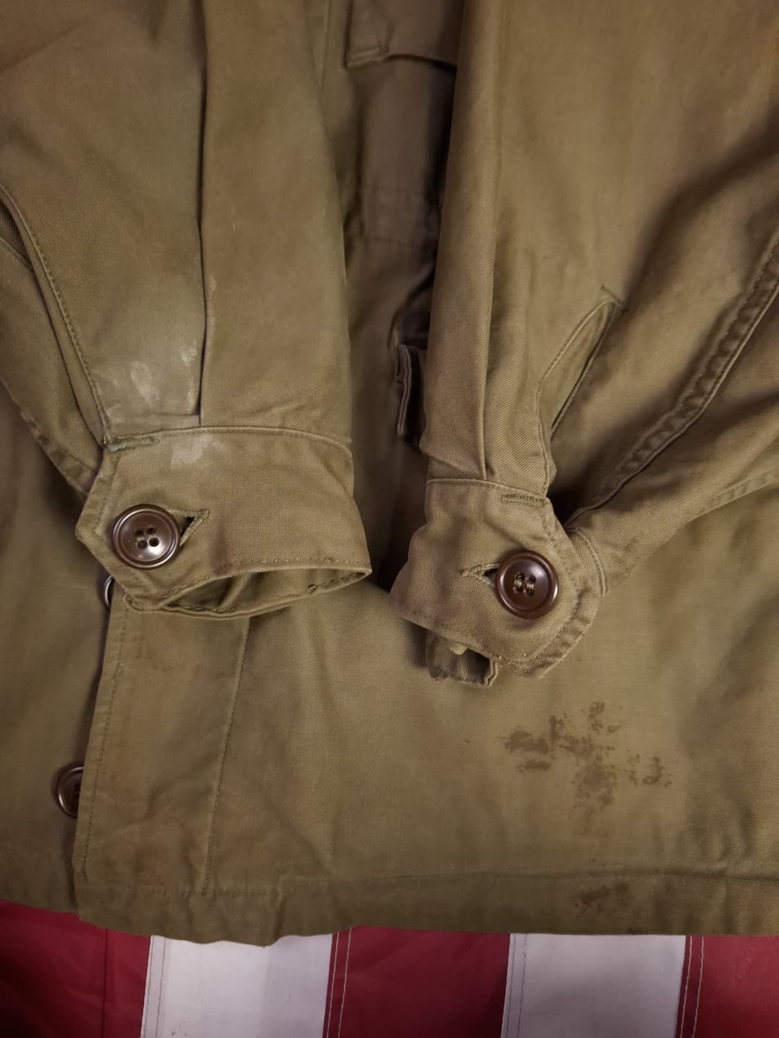 오리지날 WW2 미군 M-43 필드 야상 상품이미지5