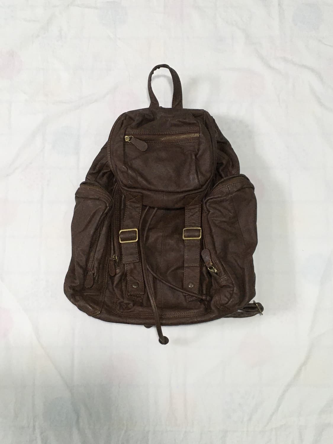 빈티지 가죽 백팩 상품이미지1