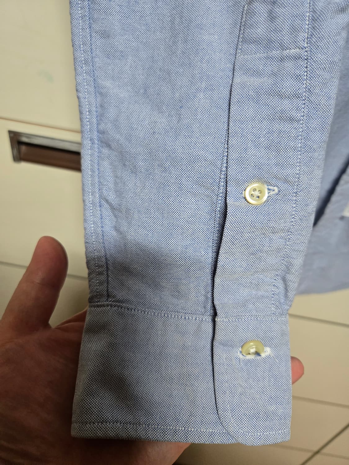 폴로랄프로렌 옥스포드 블루 긴팔셔츠 상품이미지4