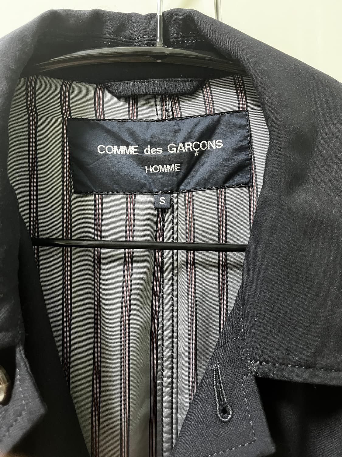 꼼데가르송 옴므 축융 코트 S 상품이미지4