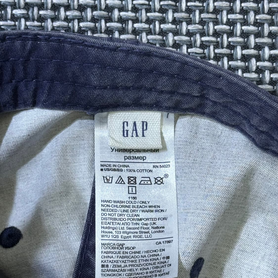 GAP 그레이 볼캡  상품이미지7