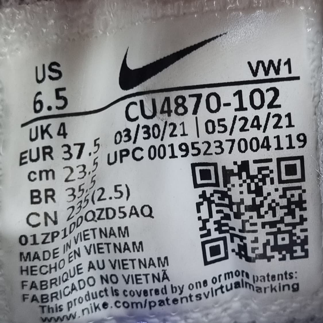 나이키 에어맥스 AP 여성운동화235  상품이미지6