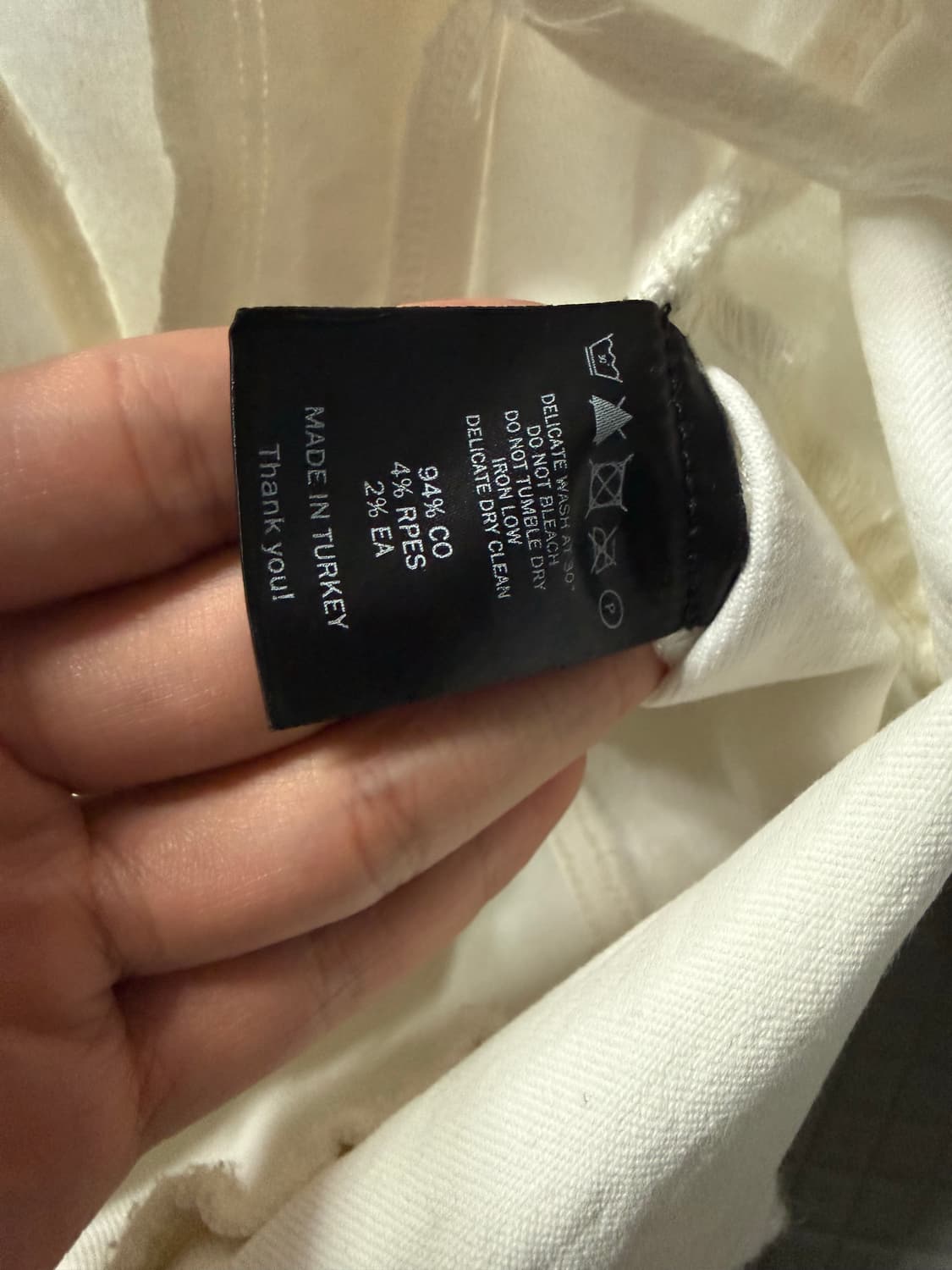 (L) (유일매물) 오토링거 위븐 크롭 박시 데님 자켓 상품이미지8