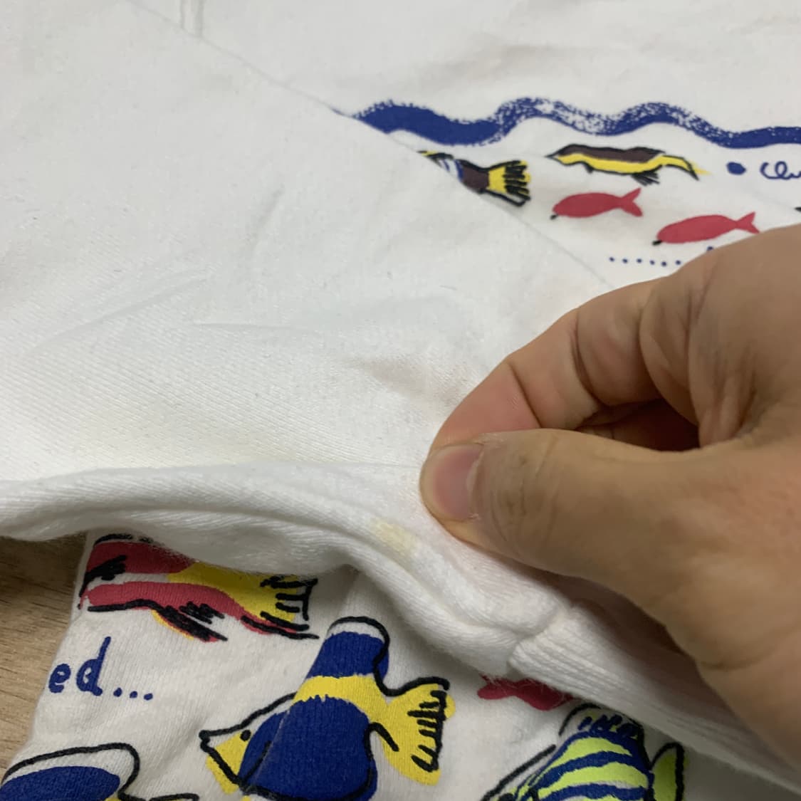 M)Club Med 90s 일본산 물고기 맨투맨 상품이미지7