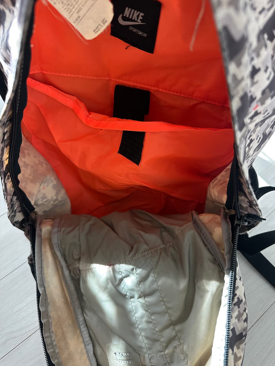 나이키 카모 밀리터리 가방 팝니다! 상품이미지4