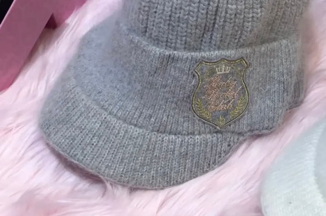 베이비메탈클럽 팝업 니트 폼폼 모자 상품이미지1