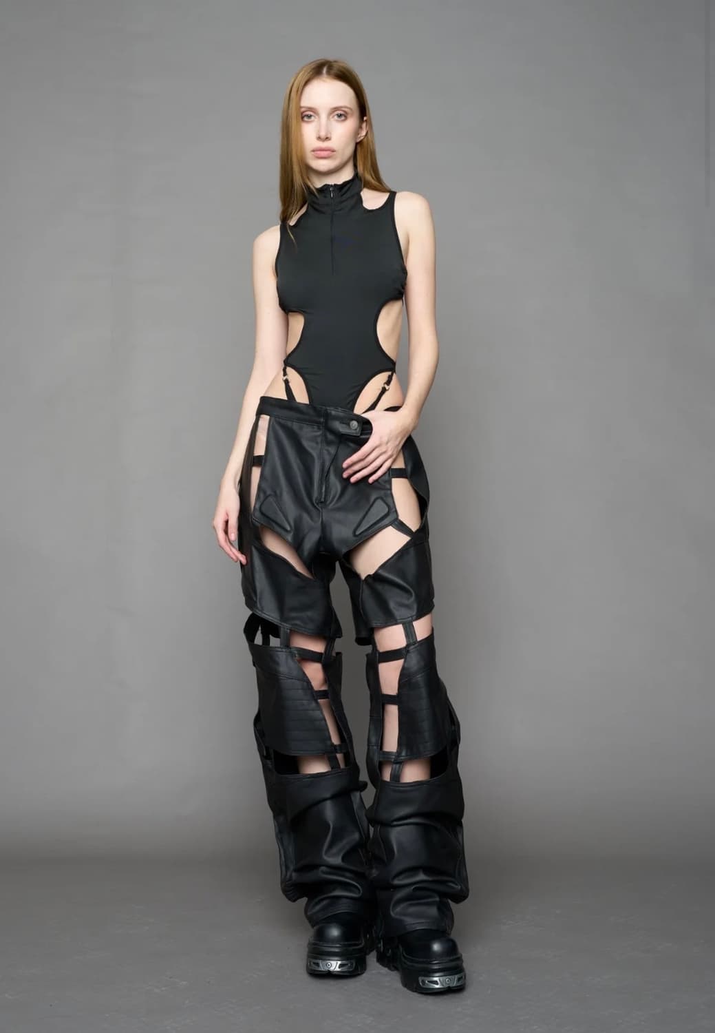 namilia moto leather pants 상품이미지2