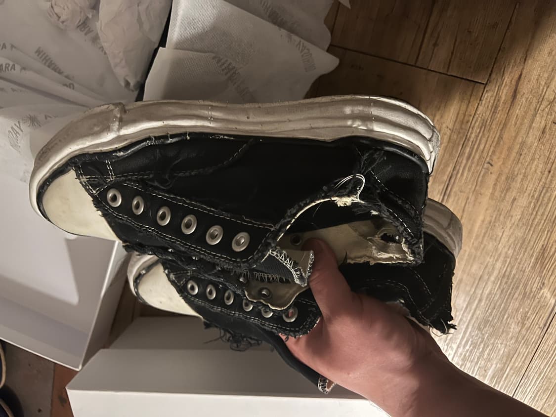 미하라 야스히로 블레이키 레더화이트 42사이즈판매 상품이미지8