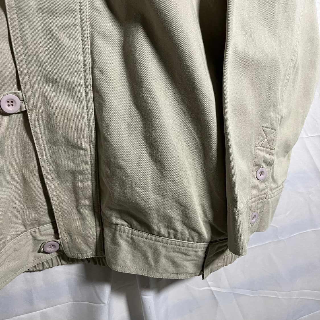 JPN . 핑크버튼 코튼 워크자켓 상품이미지4