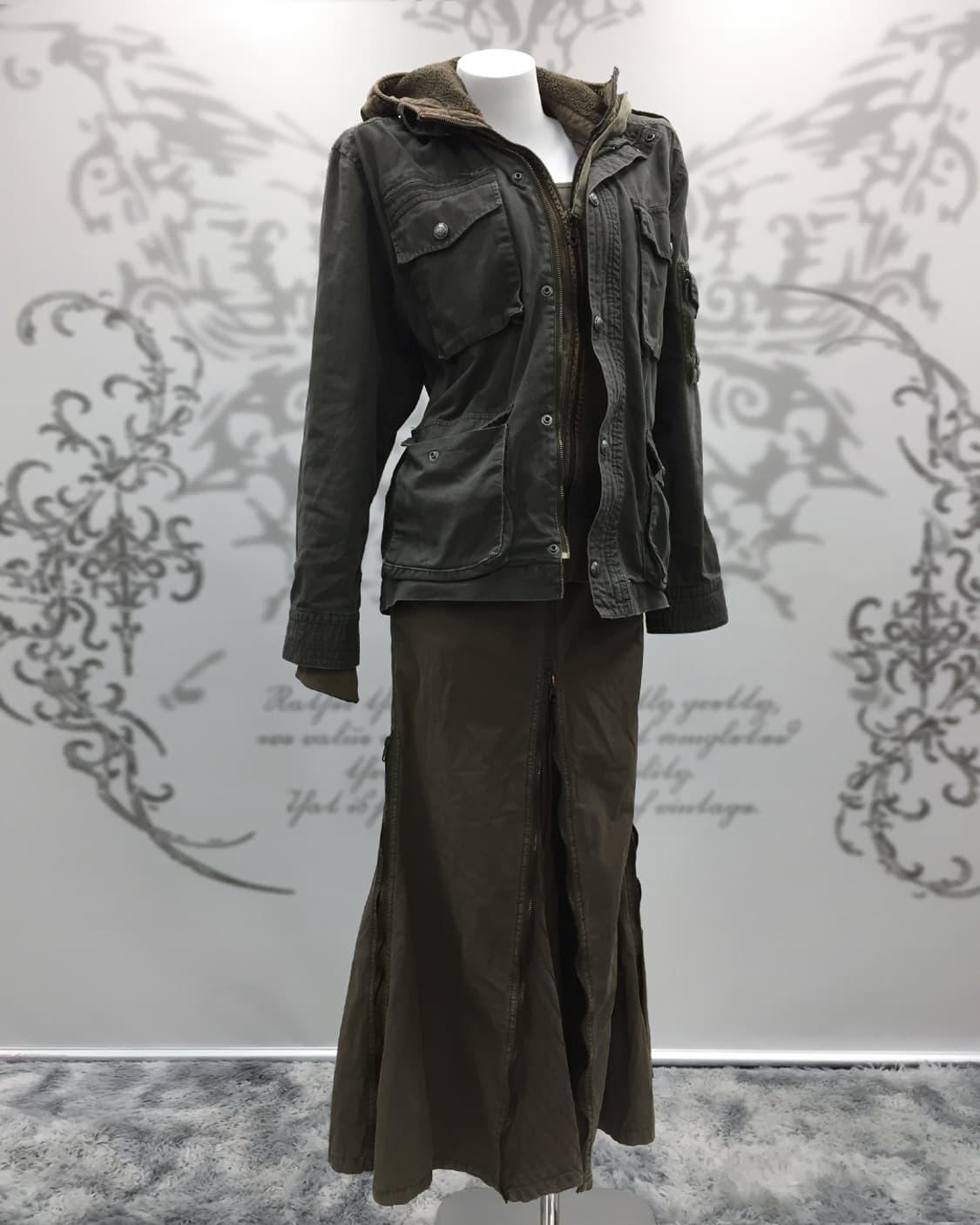 Y2K Grunge Utility Jacket 상품이미지5