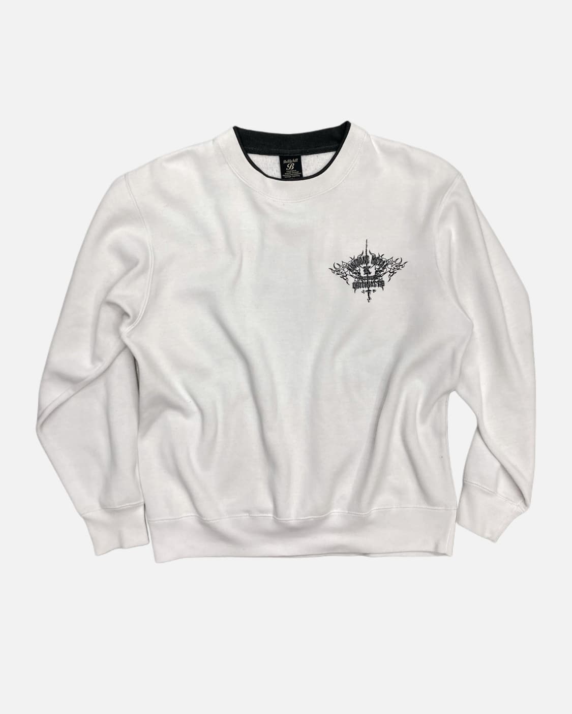 punk trival white sweatshirt 상품이미지2