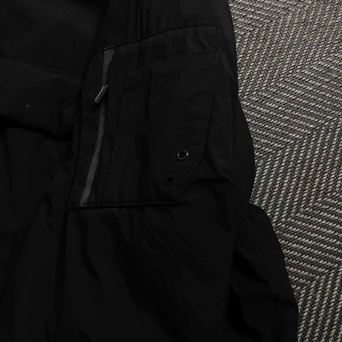 코드그라피 미니멀 푸퍼 숏 패딩 블랙o 4624 상품이미지5