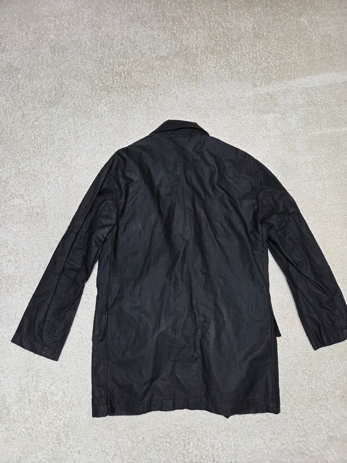 베르서스 베르사체 남성 코팅 코트 블랙컬러입니다 상품이미지4