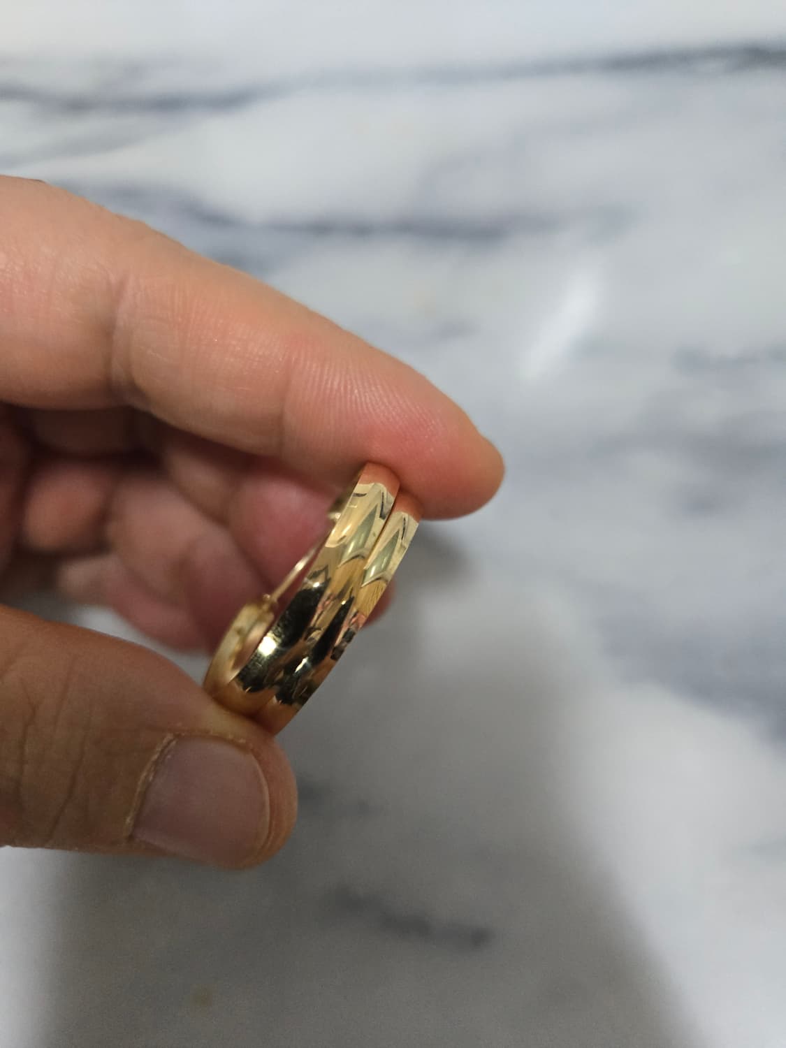 14k 링 골드 귀걸이 상품이미지3