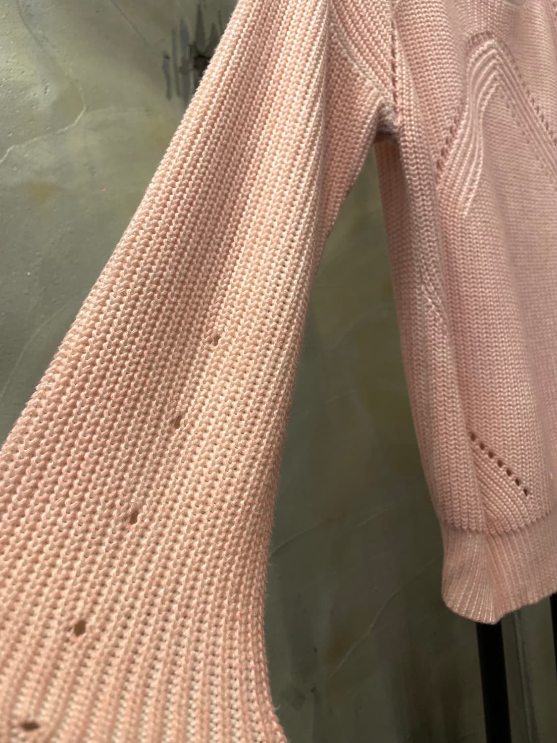 Guess 게스 은장 버튼 모달 봄 니트 xs 상품이미지8