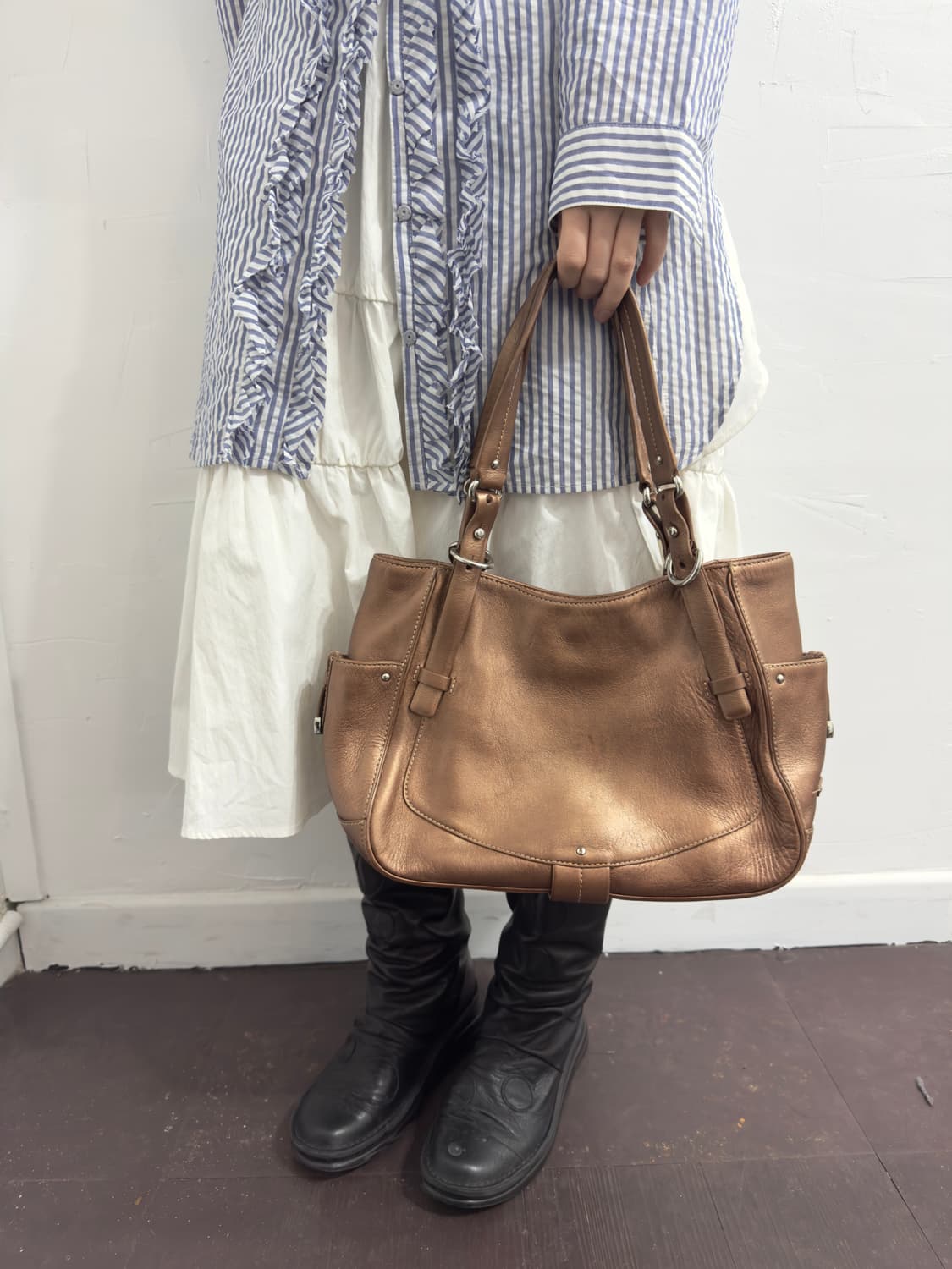 cole haan leather bag 상품이미지1