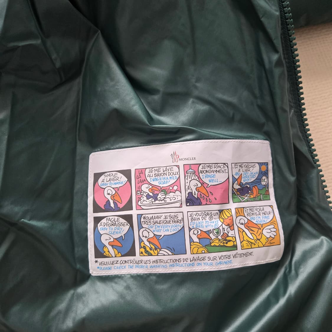 몽클레어 패딩 4사이즈 윌러스턴 그린 상품이미지3