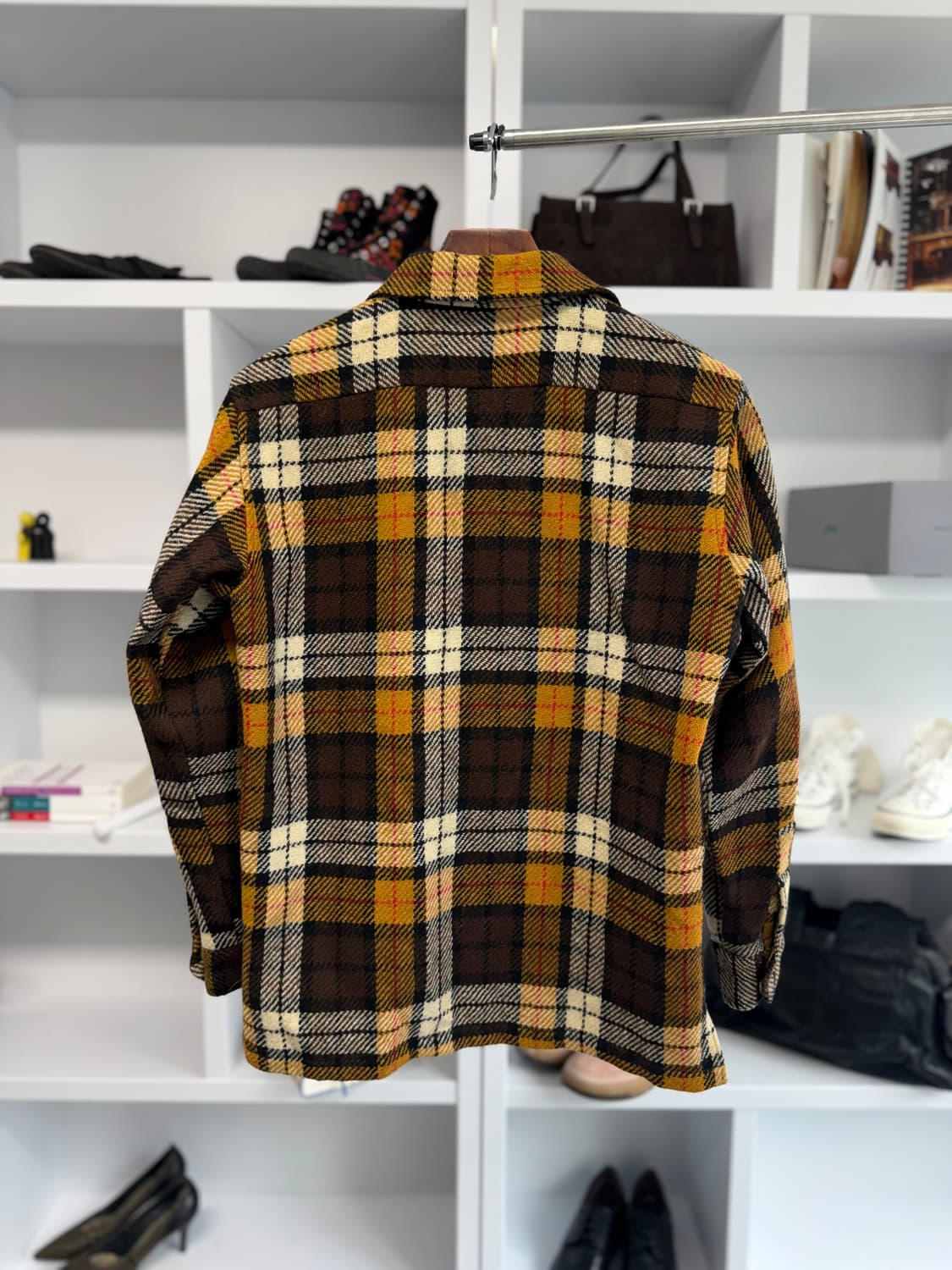 빈티지 kent 체크 셔츠 상품이미지3