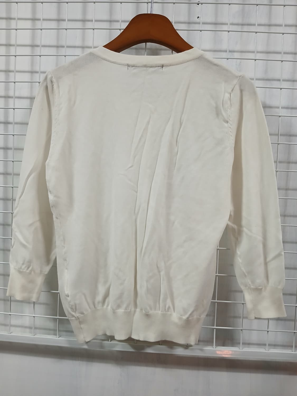 화이트 니트 가디건 상품이미지2