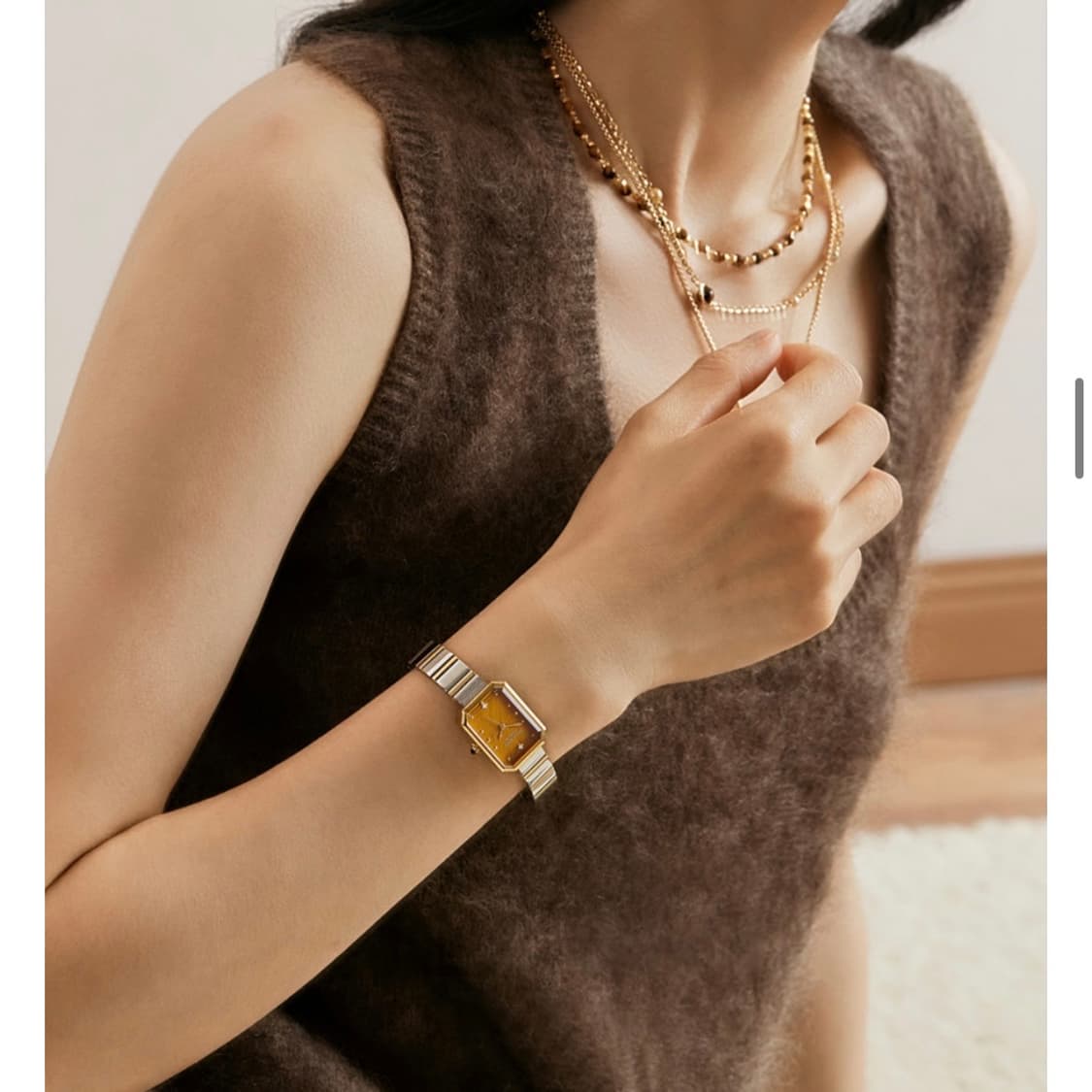 영국 롤라로즈 여자 메탈 가죽시계 새제품 / 로즈몽 반클리프 상품이미지3