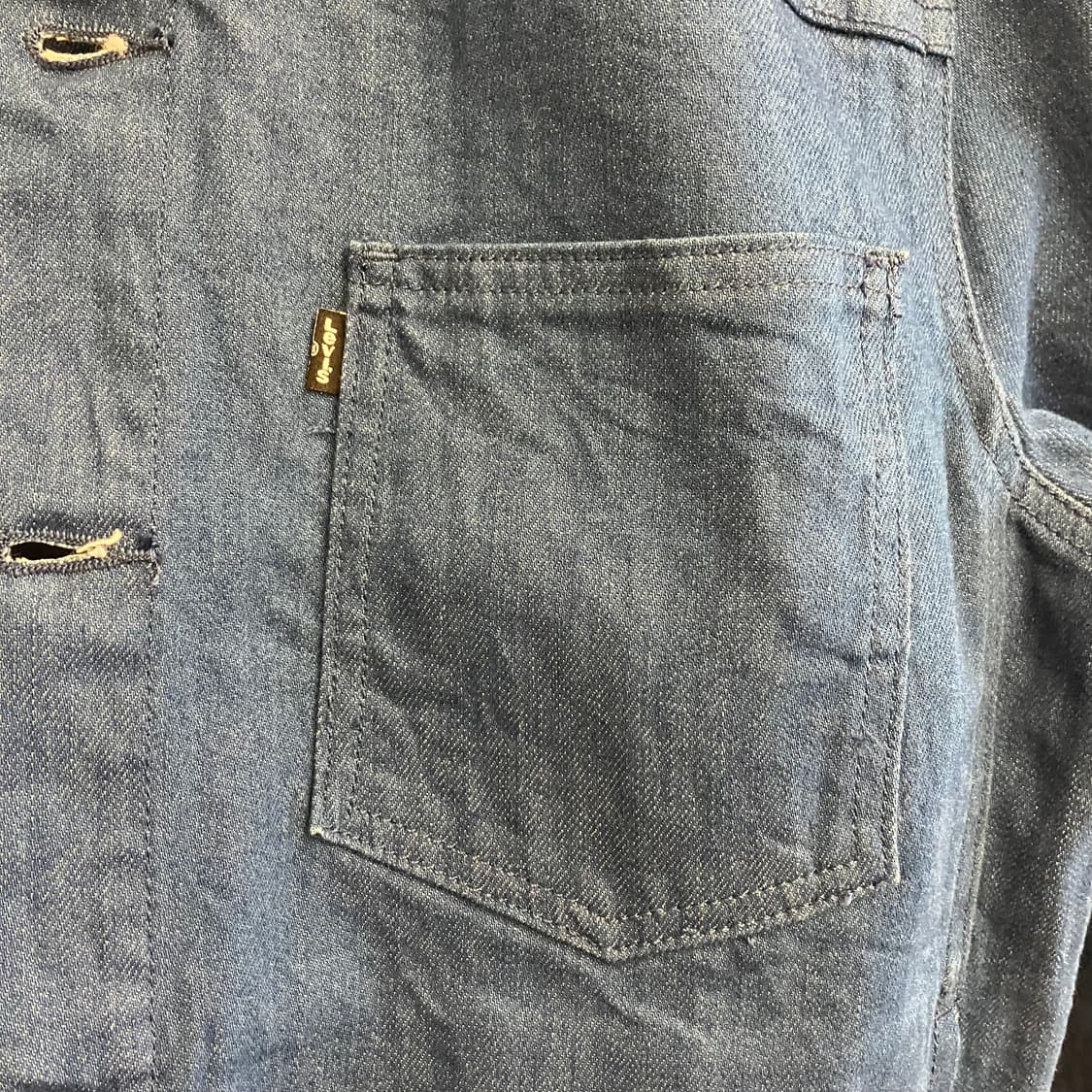 N227 리바이스 라인8 데님 청자켓 상품이미지5